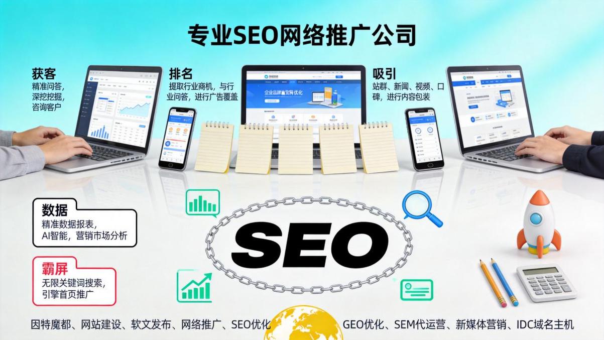 seo网络推广服务商选择指南:技术实力,案例验证与服务透明度